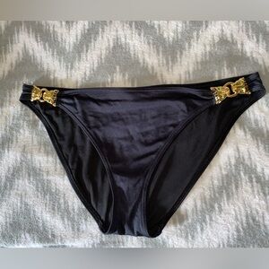 Bikini Victoria’s Secret Metallic Cat Clasp Black Size: wide L